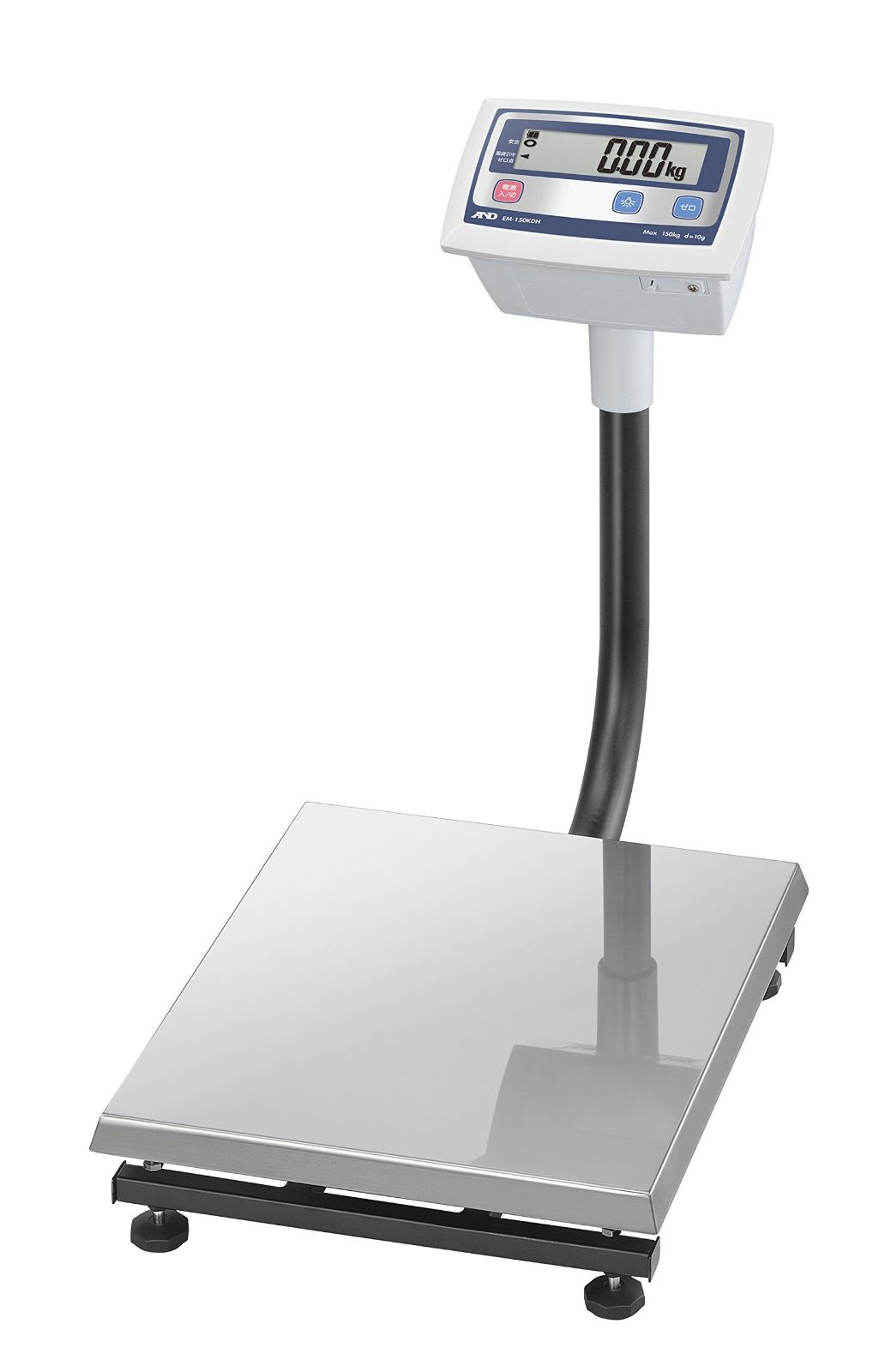 単品 A-D 農業向けデジタル台はかり EM-150KDH ≪ひょう量 150kg 最小表示 0.01kg 皿寸法 400 W *500 D mm 検定無≫ 計量法準拠製品
