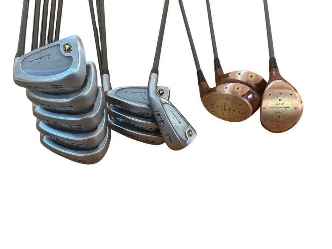 希少】HONMA LB280アイアン、パーシモンドライバー 11本セット - メルカリ