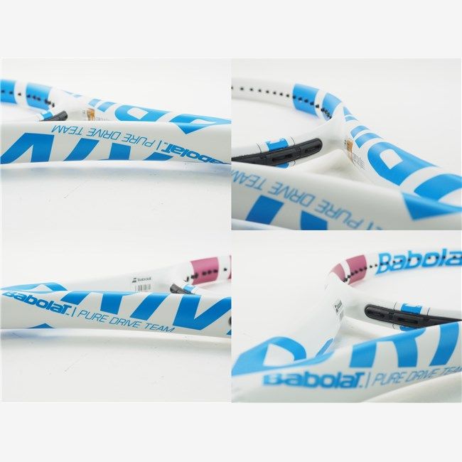 中古 テニスラケット バボラ ピュア ドライブ チーム ホワイト 2019年モデル (G2)BABOLAT PURE DRIVE TEAM WH 2019 中古 テニスラケット バボラ ピュア ドライブ チーム ホワイト