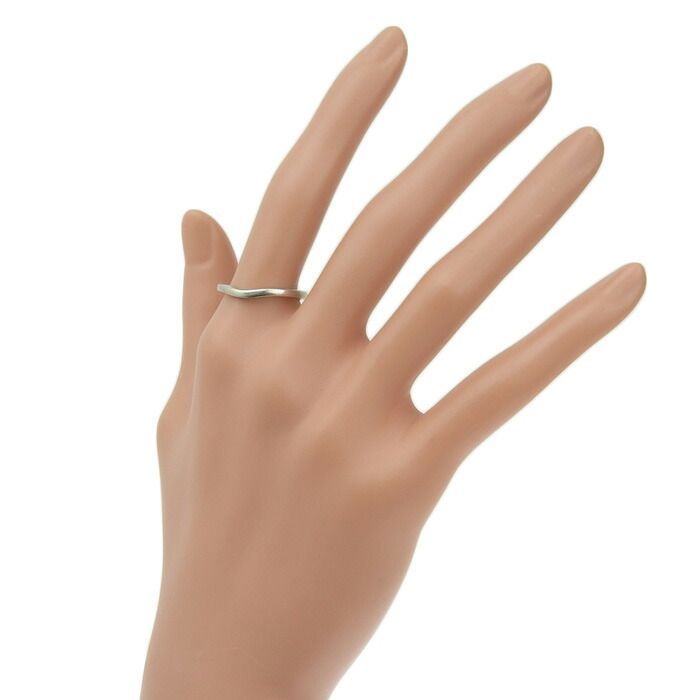 CARTIER カルティエ バレリーナ カーブ リング Pt950 プラチナ #58 18