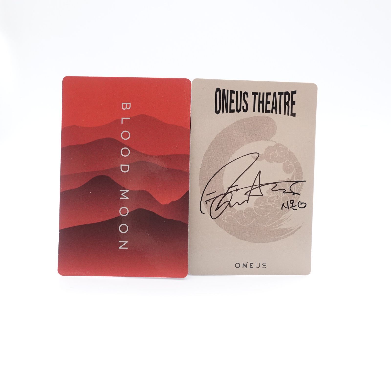 oneus ワンアス シオン BLOODMOON トレカ セット フォト カード - メルカリ