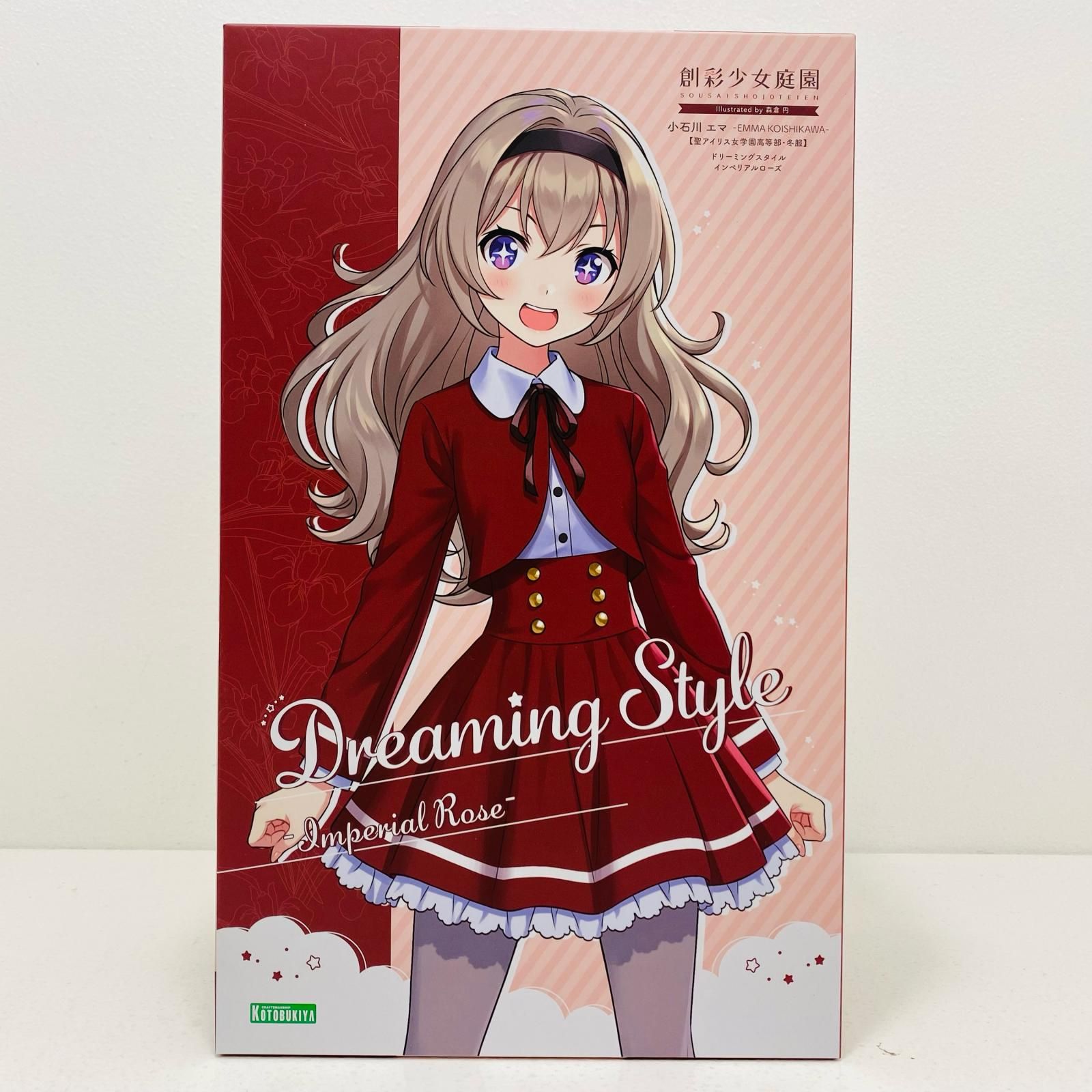 中古 プラモデル 創彩少女庭園 小石川エマ 冬服 ドリーミングスタイル インペリアルローズ 1/10 2025年製 コトブキヤショップ限定 【739】 限定品】小石川 エマ【聖アイリス女学園高等部・冬服