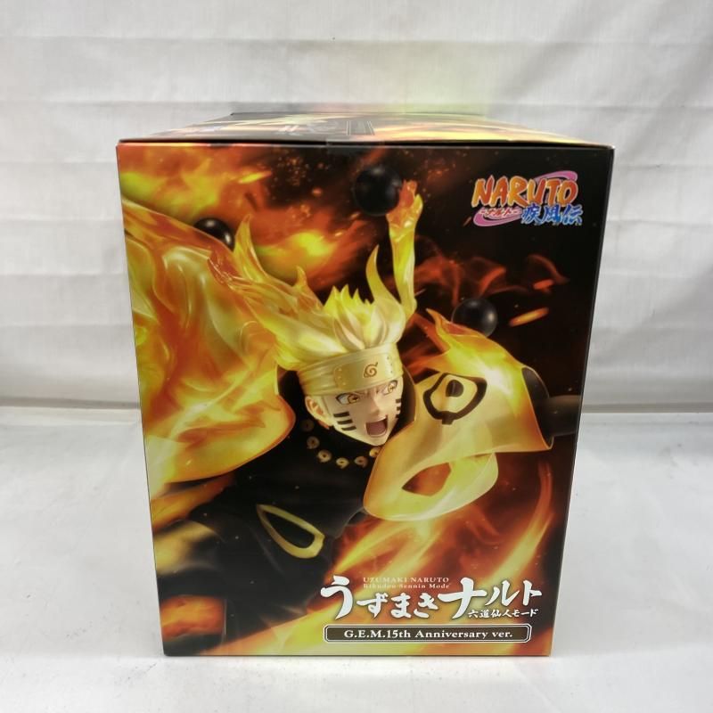 中古】未開封)うずまきナルト 六道仙人モード G.E.M.15th Anniversary 