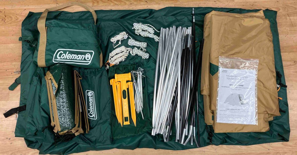 Coleman Tough Dome 2725 コールマン タフドーム テント - メルカリ