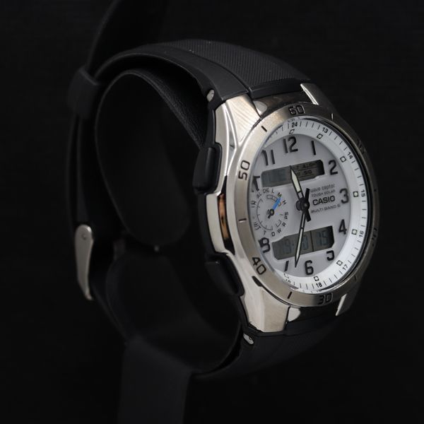 カシオ電波ソーラー2点セット.5110 WVA-M650他 Amazon.co.jp: Casio 5110 WVA-M650D-2AER Atomic watch for men