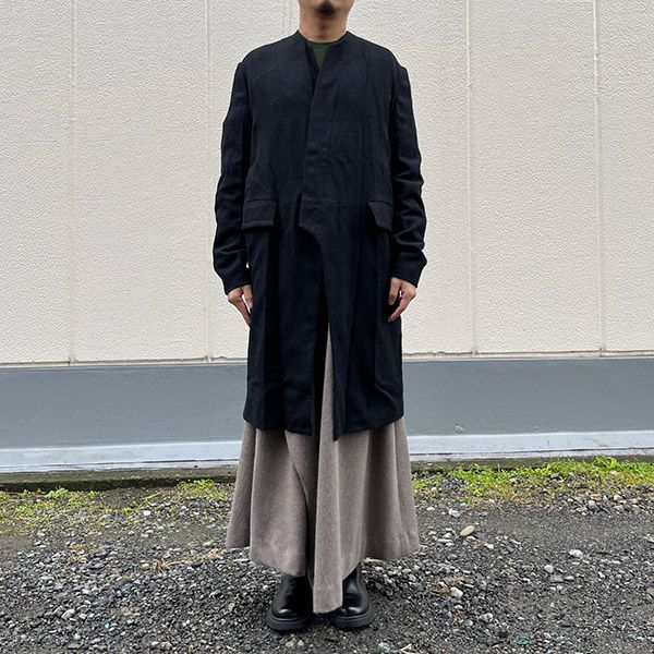 新品】JULIUS 20SS ノーカラー 比翼 コート 3 www.alcusystem.com
