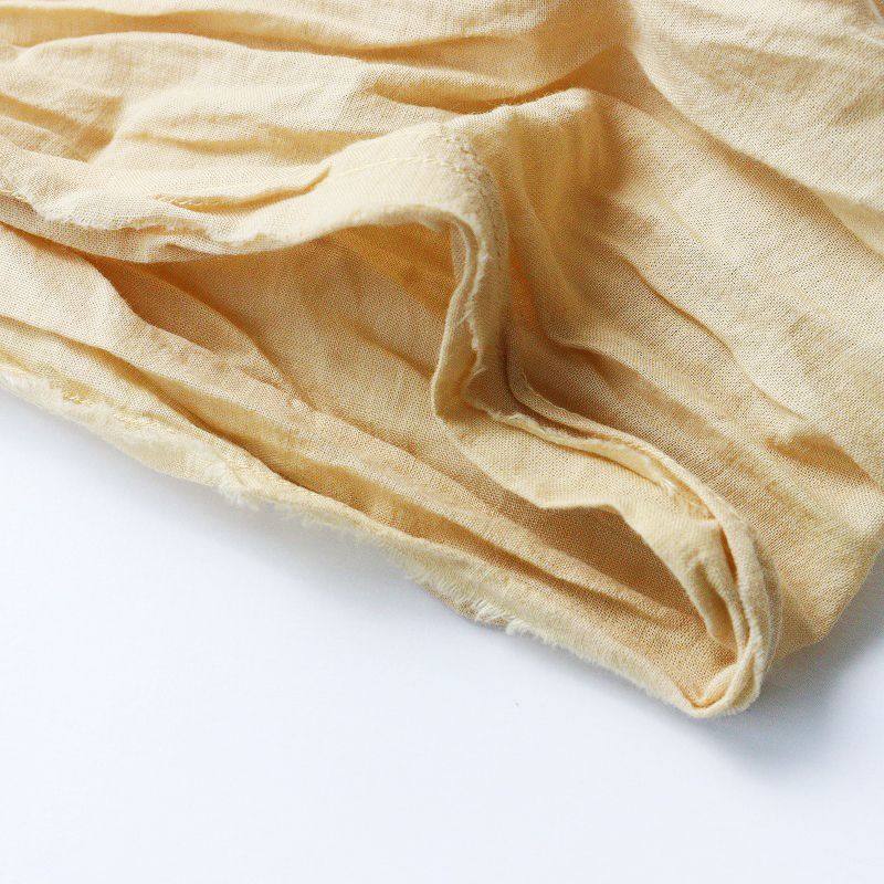 veritecoeur　wool100%　 ストール ベージュ ヴェリテクール Veritecoeur FC-012 コットン 大判ストール /ベージュ