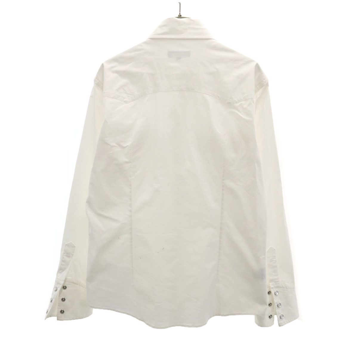 ホワイトBURBERRY バーバリー ブラックレーベル ロンT 2 M 白長袖