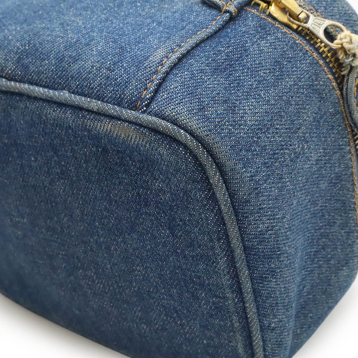 CHANEL シャネル ココマーク デニム バニティバッグ