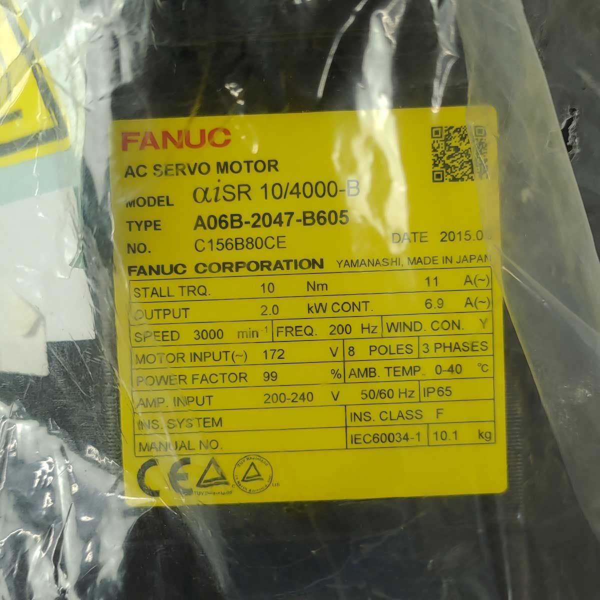 ファナック サーボモータ a06b-2047-b605 FANUC - メルカリ 