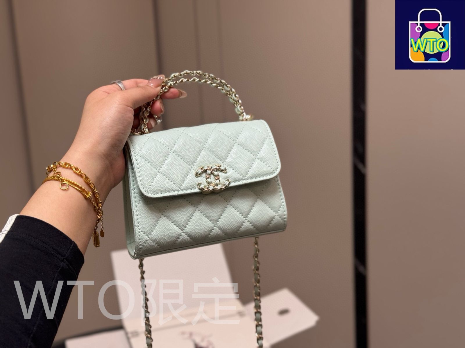 今日特価】Chanel シャネル ケリーバッグ 牛皮を使用しているの