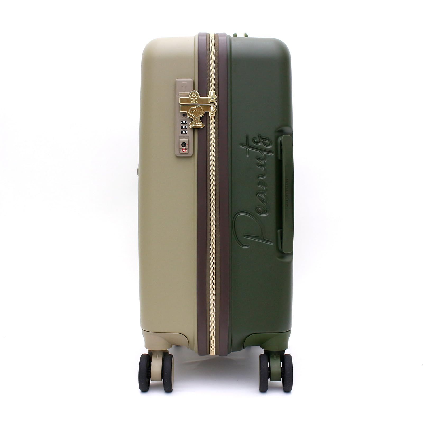 【在庫処分】人気キャラ スヌーピーがスーツケースになって新登場！スヌーピー ジッパースーツケース [ハピタス] HAP2285 32L