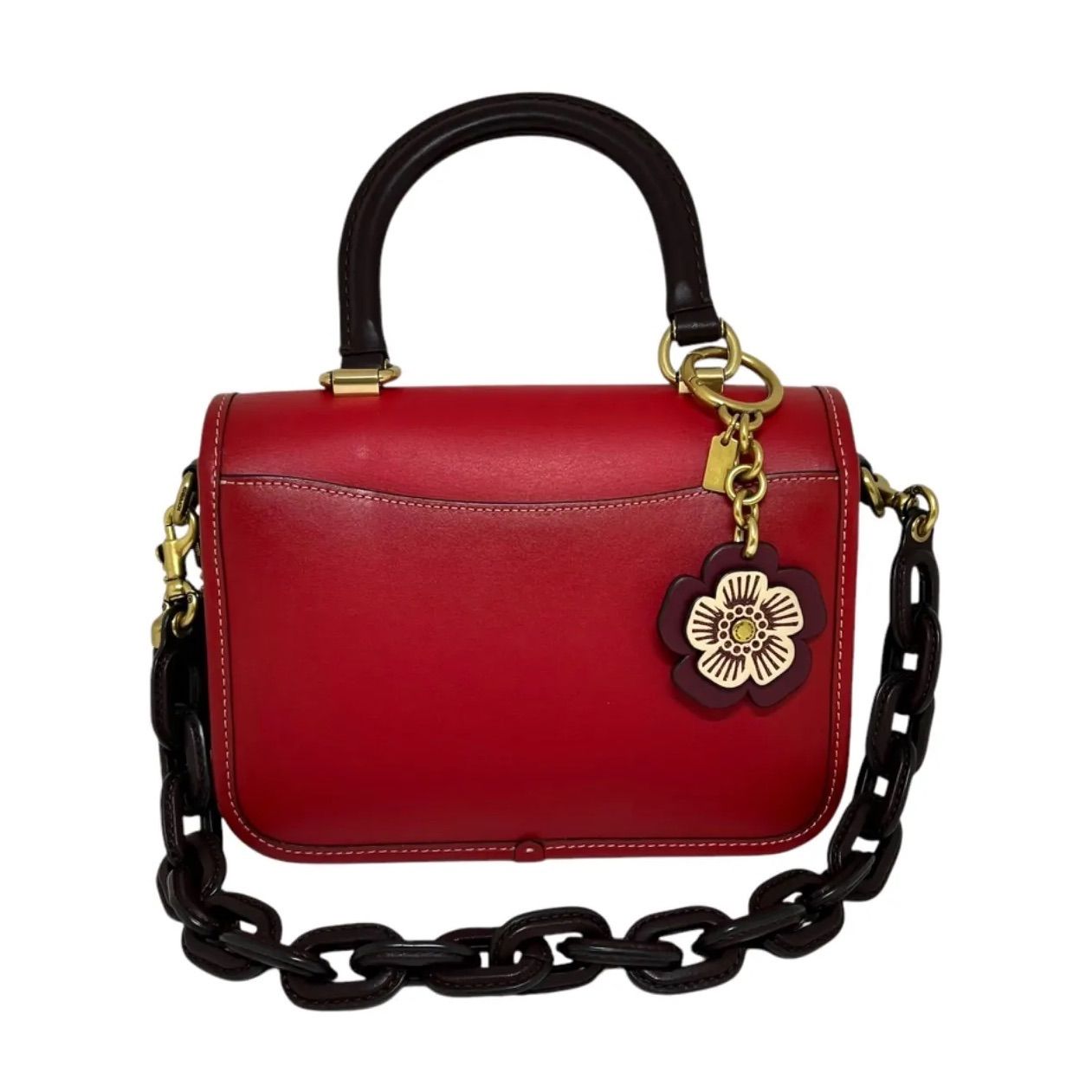 COACH 【コーチ】ローグ トップ ハンドル カラー ブロック 
