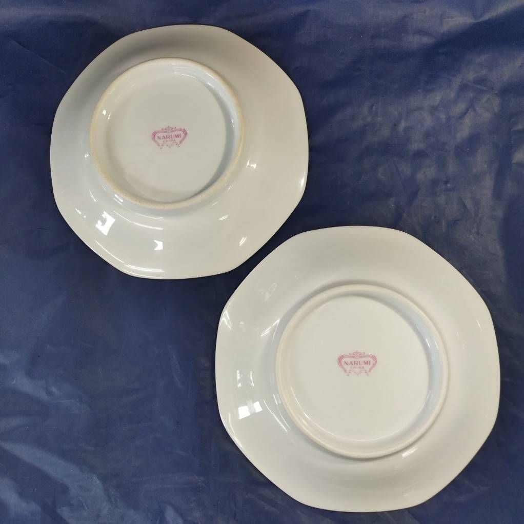 １着でも送料無料 お皿 八角 中華皿 唐子 唐子模様 NARUMI ナルミ 食器 AR1 八角皿 食器