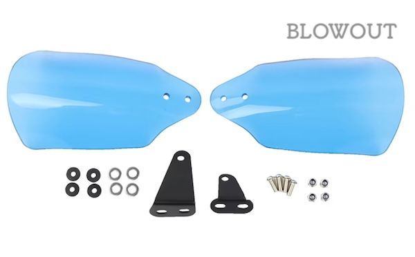 ハーレー FXLRS/T FLDE FXBB ハンドガード ナックルガード ウインド