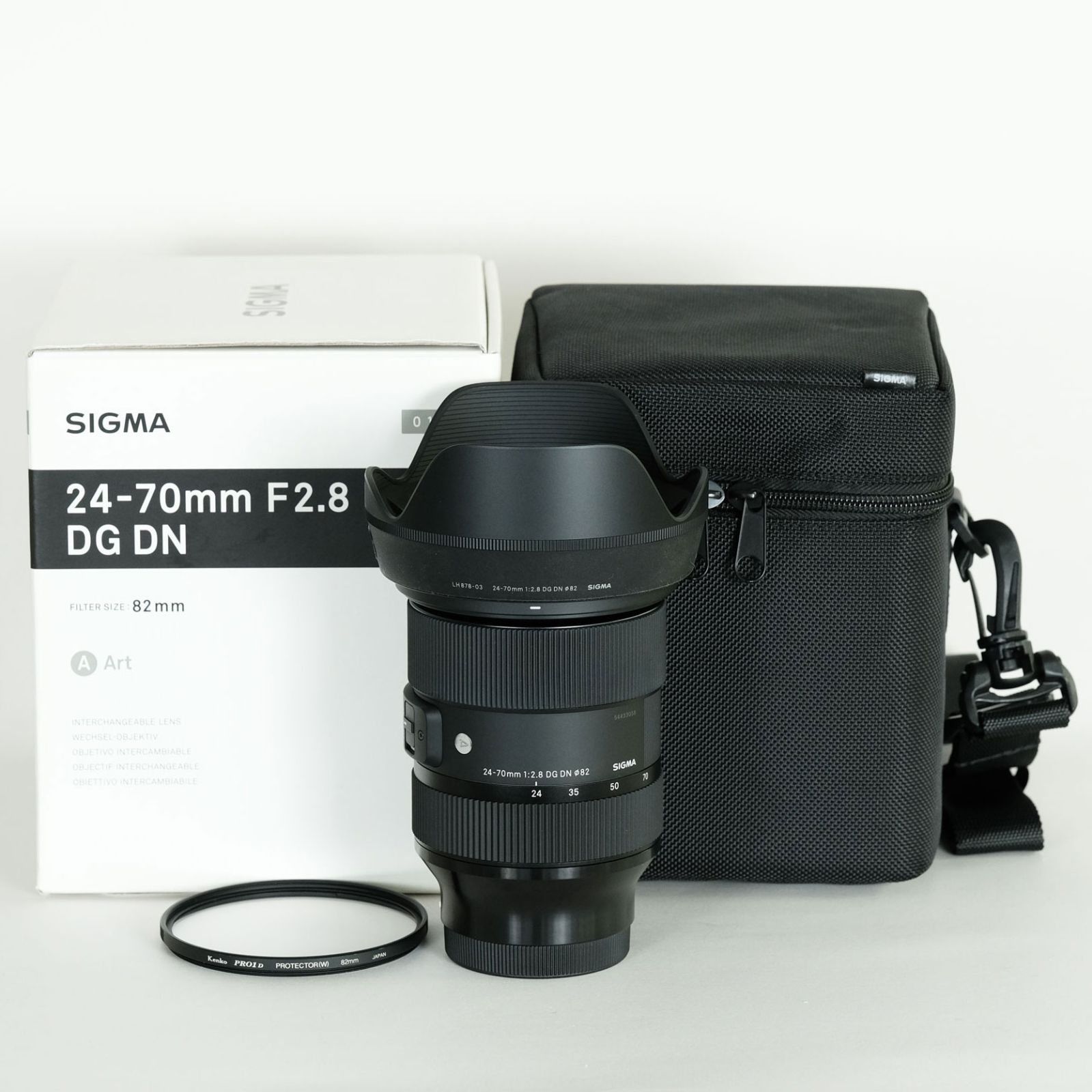 美品】SIGMA/24-70mm F2.8 DG DN Art/純正フィルター