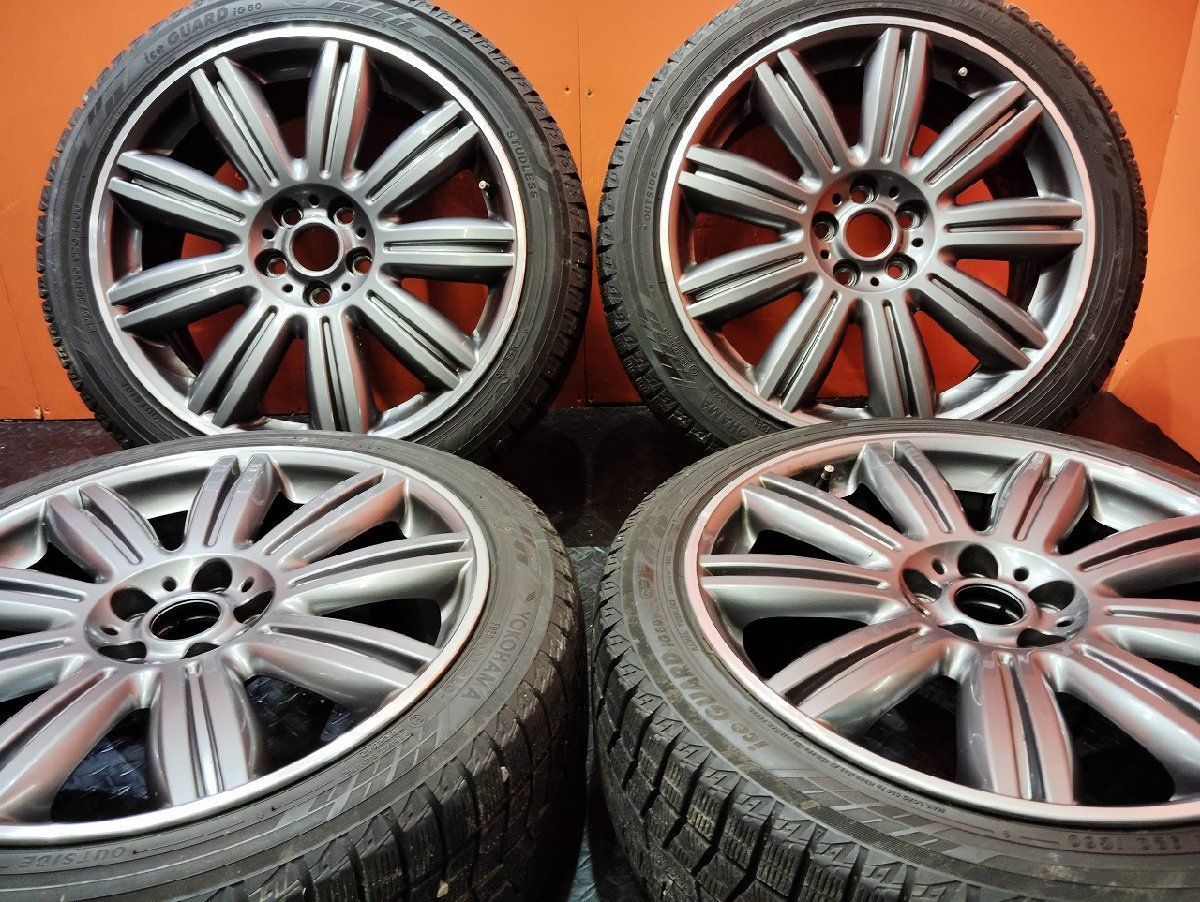 YOKOHAMA iG60 225/45R19 スタッドレス MINI F60 クロスオーバー Yoursマスターピース524 純正ホイール 19インチ 8J5HPCD114.3+47 (VTL272) YOKOHAMA iG60 225/45R19 スタッドレス MINI F60 クロスオーバー Yours