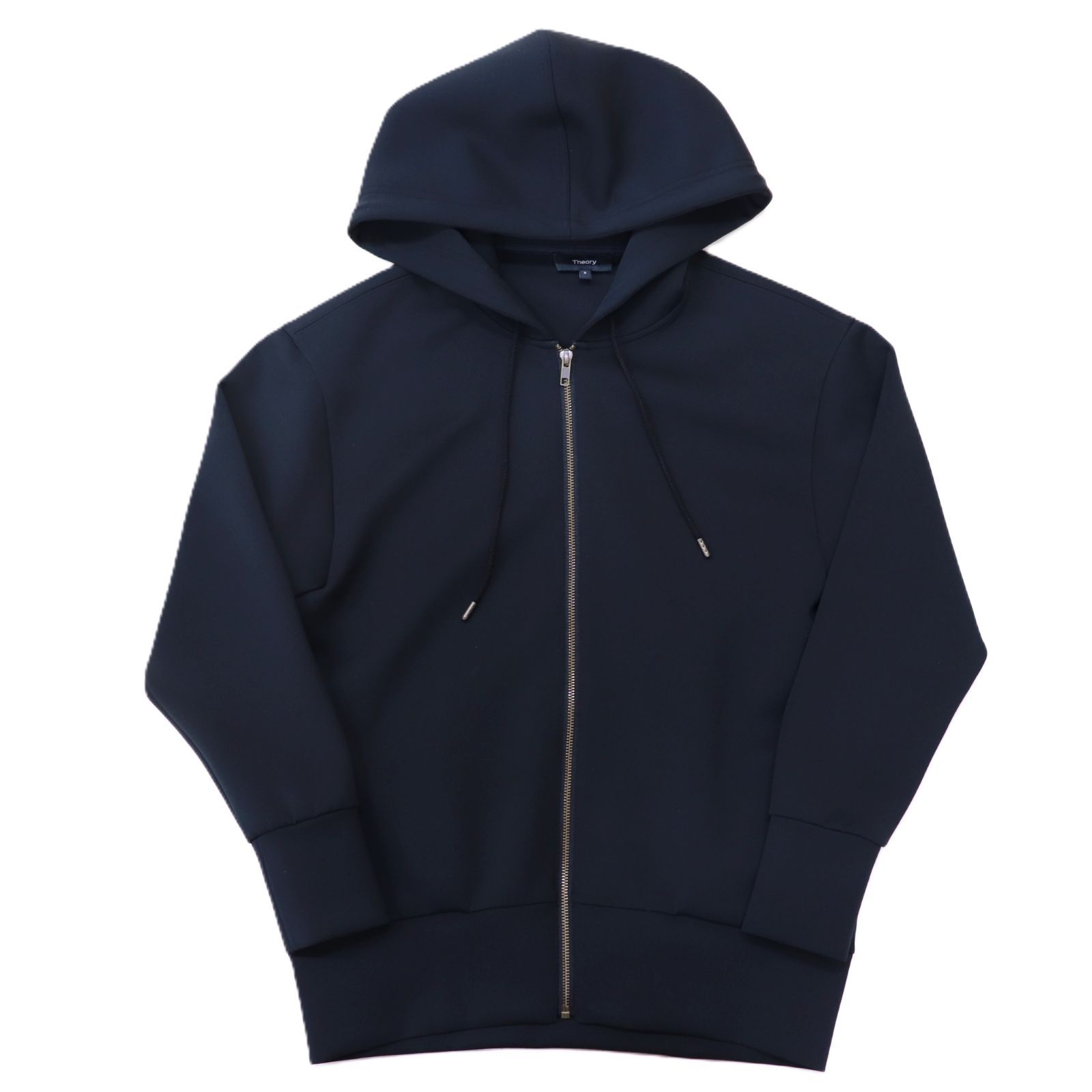 Theory ジップアップパーカー　ブラック　Sサイズ Theory セオリー ジップアップパーカー フーディ S BLK/黒