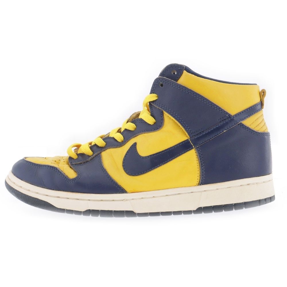 NIKE (ナイキ) 【鑑賞用 1998年製】 DUNK HIGH LE MICHIGAN 630335-471 