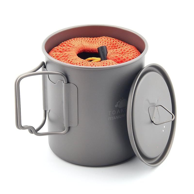 特価商品】TOAKS超軽量チタンカップポータブルチタンウォーターマグ