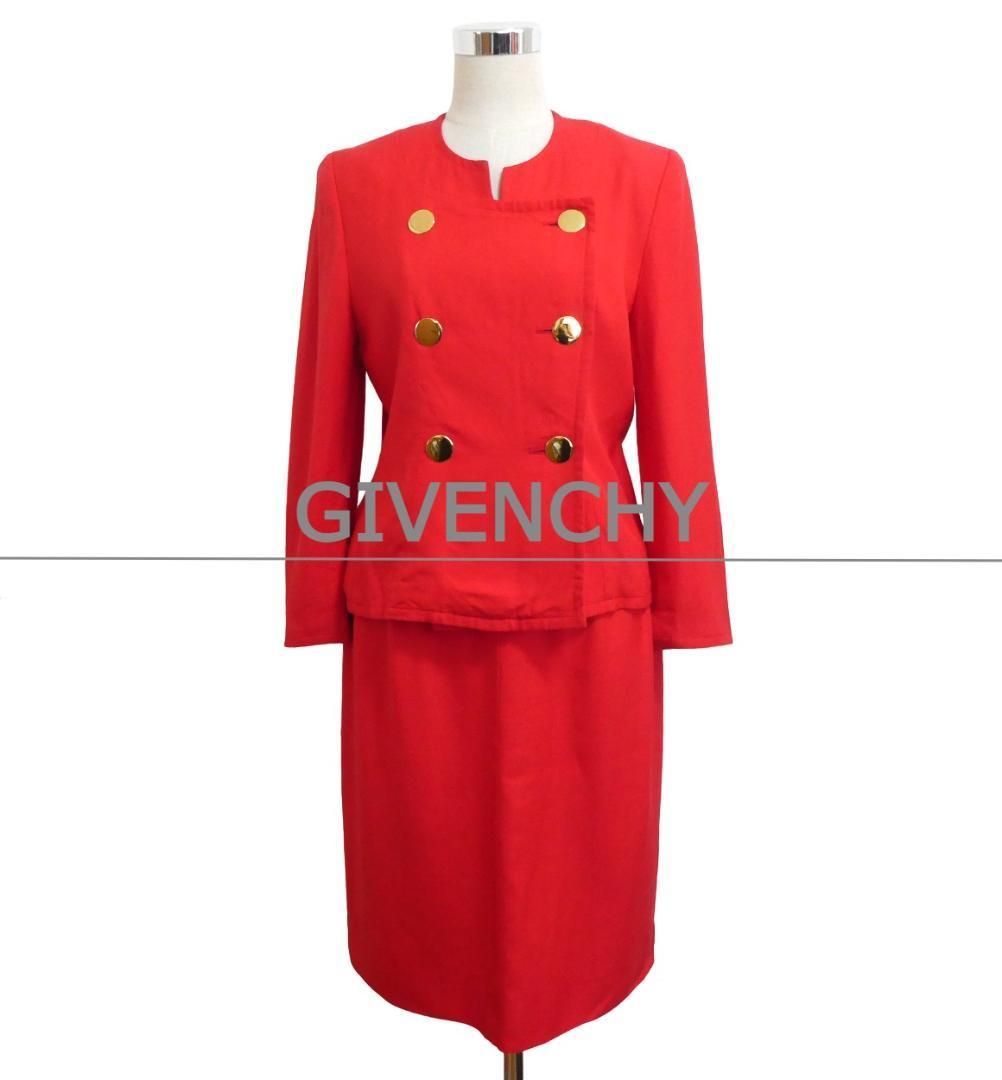 美品 GIVENCHY ジバンシィ サイズ13 麻 リネンミックス ダブルブレスト