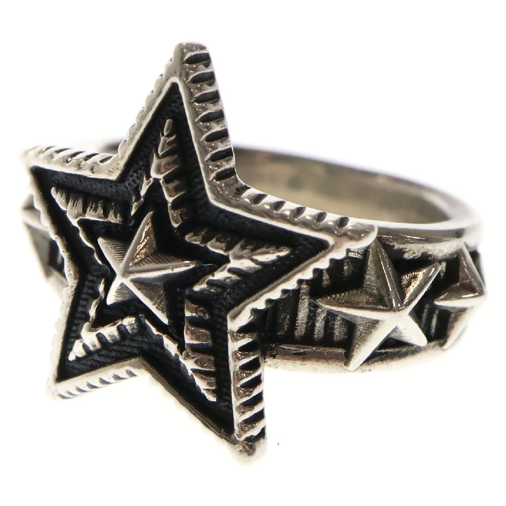 コディサンダーソン　スターリングsizeＳ　13号 楽天市場】Cody Sanderson SMALL STAR&CAT SCRATHSQUARE RING : C-G