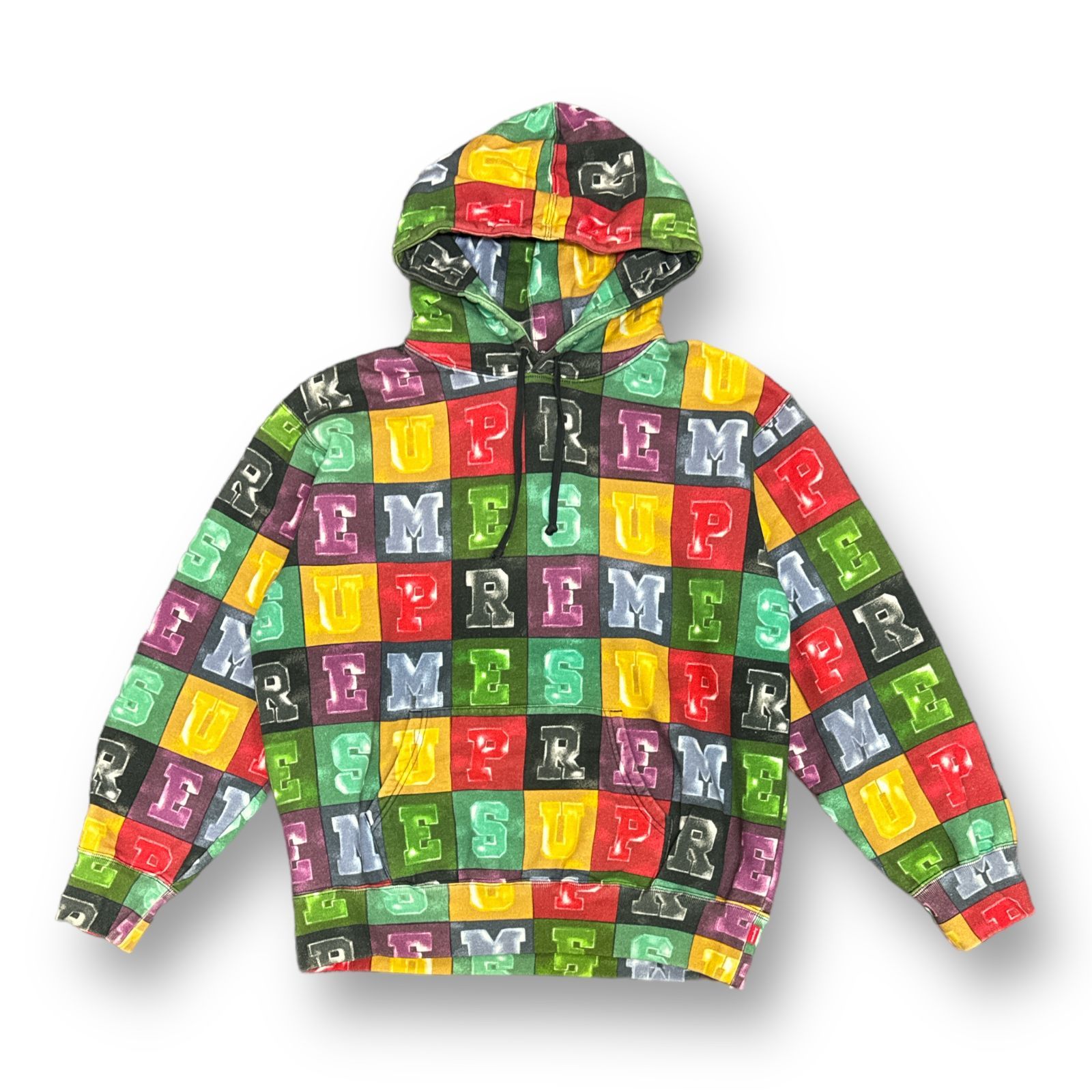 Supreme 20AW Blocks Hooded Sweatshirt ブロックフーデッドスウェット  