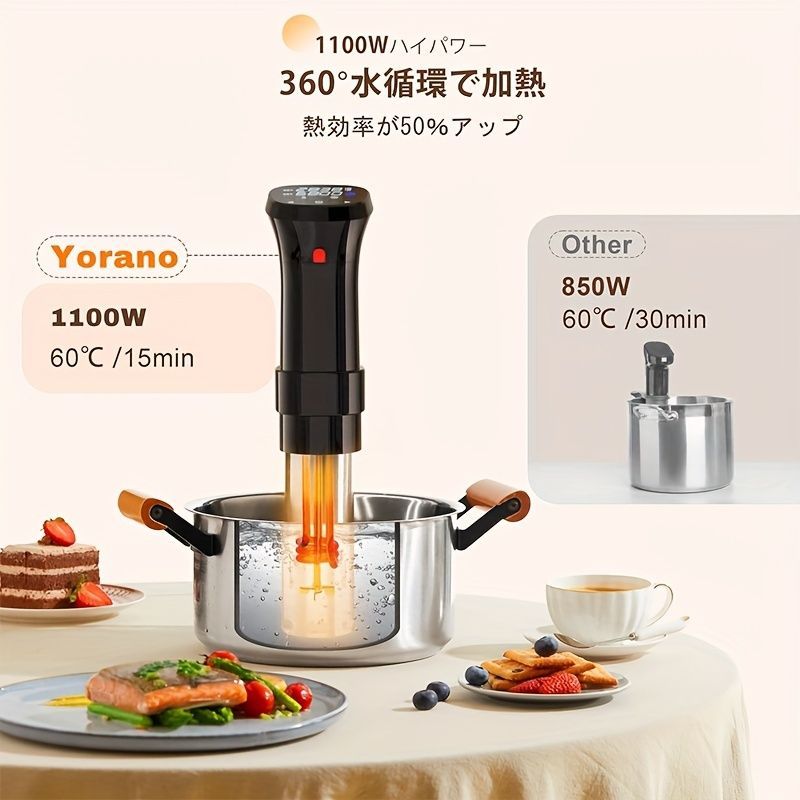 低温調理機 タイマー