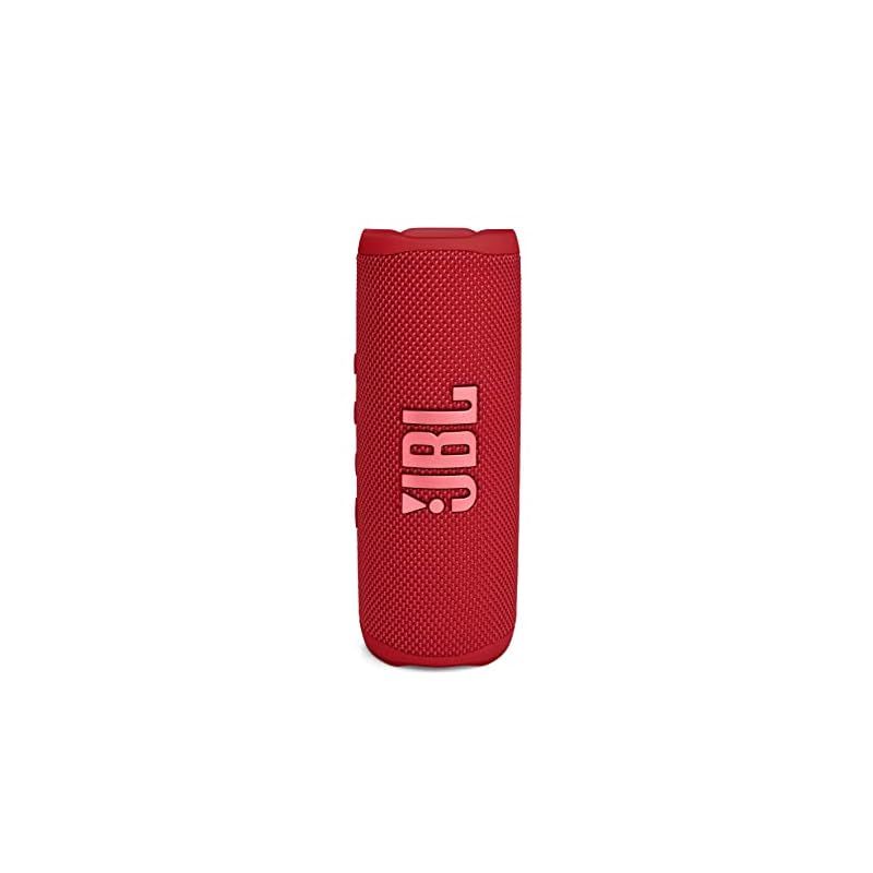 注目商品 JBL FLIP6 Bluetoothスピーカー 2ウェイ スピーカー構成|USB C充電|IP67防塵防水|パッシブラジエーター搭載|ポータブル レッド JBLFLIP6RED 1