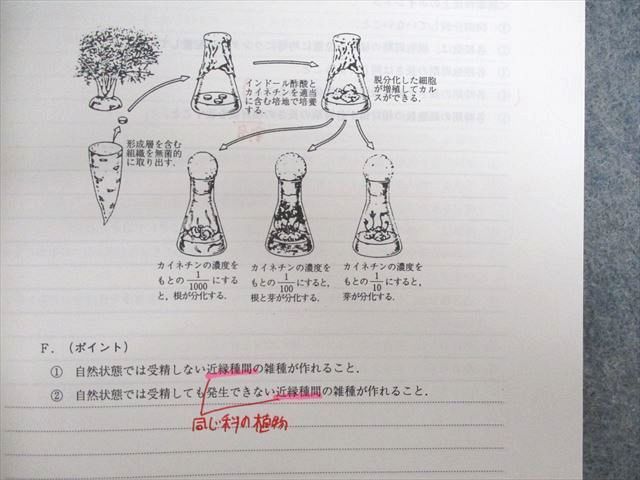 UE01-052 代々木ゼミナール 代ゼミ 生物論述問題 テキスト 2009 夏期