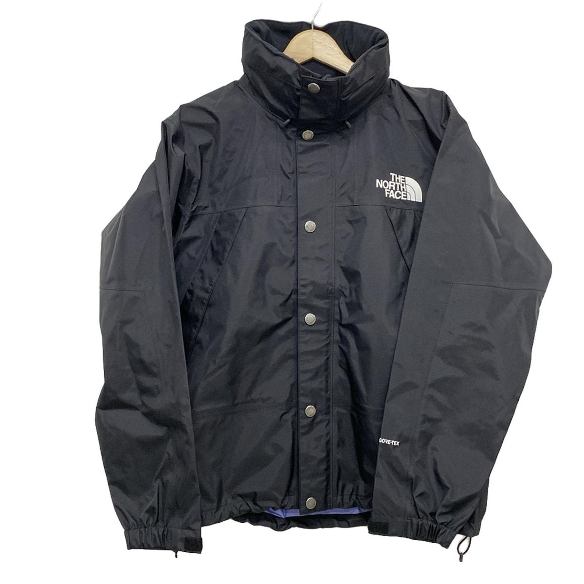 THE NORTH FACE ノースフェイス ブルゾン サイズS メンズ - 黒 長袖|ジップアップ|GORE-TEX|春|秋