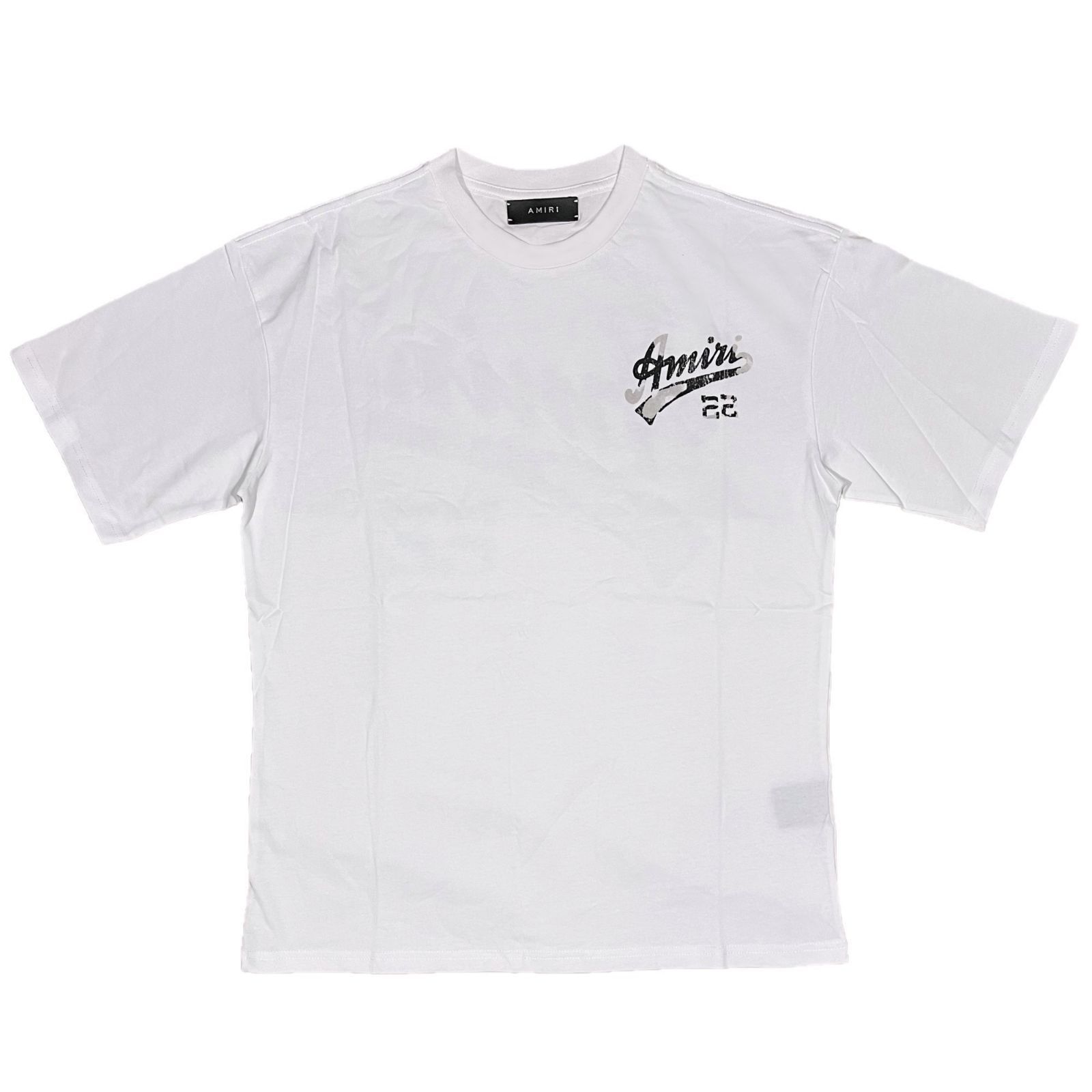 AMIRI アミリ 22 JERSEY 半袖 Tシャツ ホワイト - メルカリ