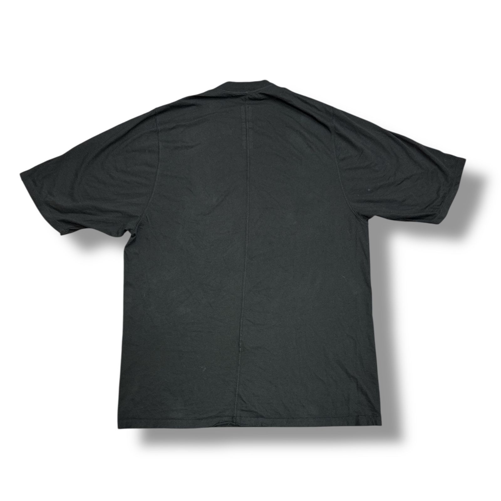 Rick Owens リックオウエンス 半袖カットソー 黒 Tシャツ RICK OWENS DRKSHDW - 【25SS】ウォールラスT 半袖 カットソー