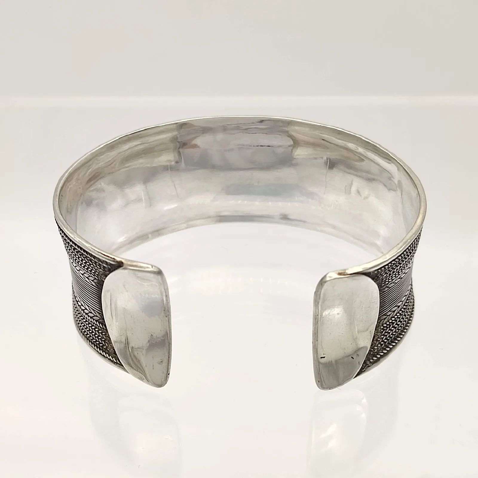 シルバー バングル 美品 silver bangle spiral / シルバーバングル スパイラル - FUURA