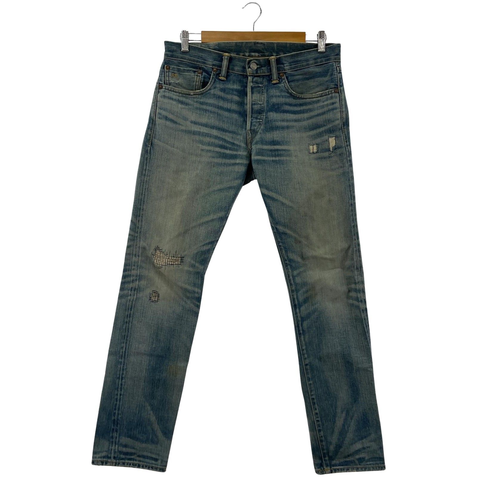 RRL ダメージ加工 デニム・ジーンズ　31×30 新品 RRL ビンテージ加工デニム 31-30 | Room Style Store