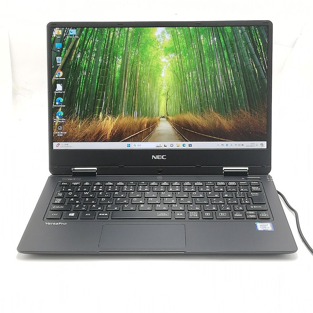 中古NECノートパソコン Celeron/8GB/SSD/Windows11 激安 中古美品 Wi-Fi有 NEC ノートパソコン VKT12HZG1 第7世代