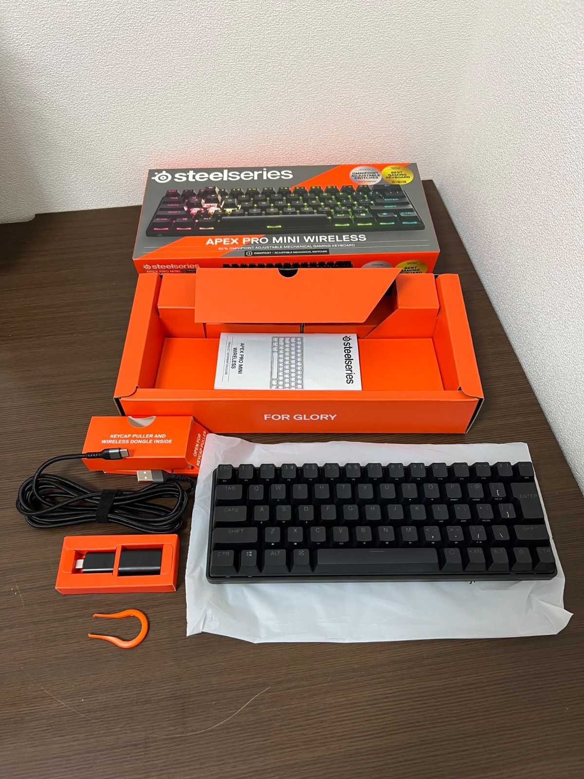 Steel SteelSeries 日本語配列 Apex Pro Mini Wireless Series Apex