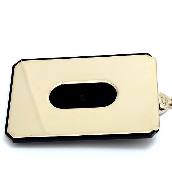 シャネル CHANEL キラキラココマーク ネックス カードケース パスケース チェーンショルダー 黒 B21A  62243ファッション小物