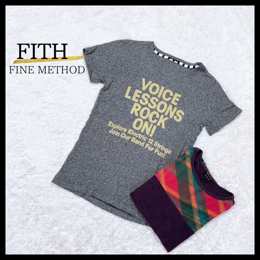 キッズ150cm/160cm FITH FINE METHOD トップス Tシャツ 半袖Tシャツ