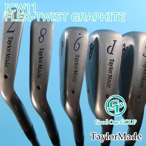 レディースアイアンセット テーラーメイド ICW11/FLEX-TWIST GRAPHITE