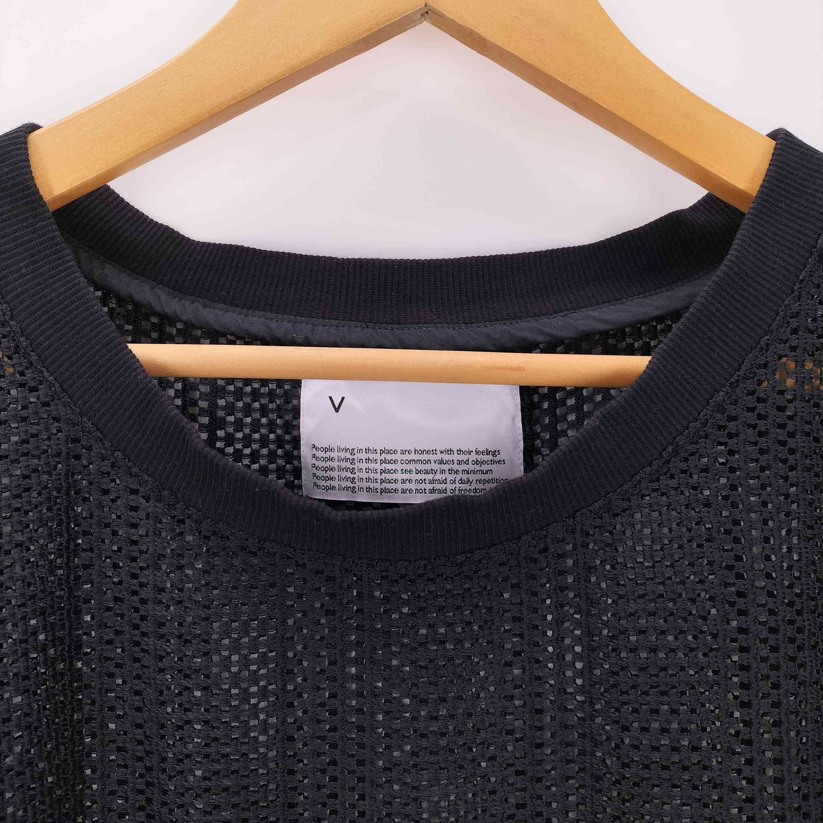 新品 VOAAOV Russell Lace Long No Sleeve ヴォアーブ VOAAOV Russell Lace N/S LONG TOPS メンズ FREE