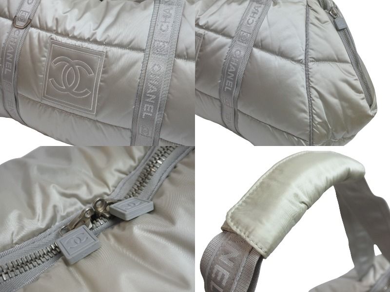 CHANEL シャネル ボストンバッグ スポーツライン ココマークスクエア