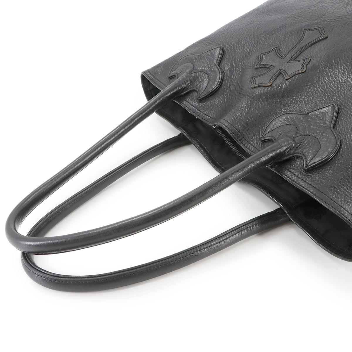 【CHROMEHEARTS】 クロムハーツ FSトートバッグ CHROME HEARTS クロムハーツ FS TOTE FSトート クロスパッチ付き