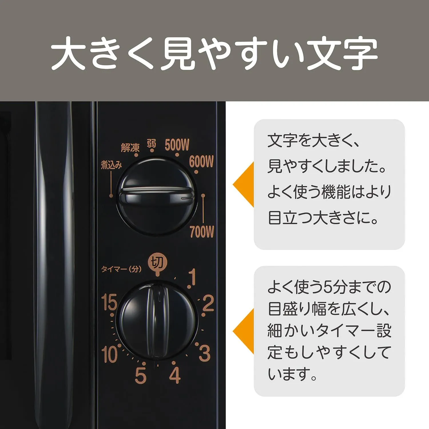 新品】KOIZUMI Monochrome 電子レンジ KRD-1701/K6 新品】KOIZUMI