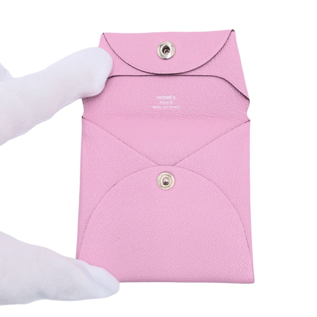 HERMES エルメス バスティア モーヴシルベストル シルバー金具