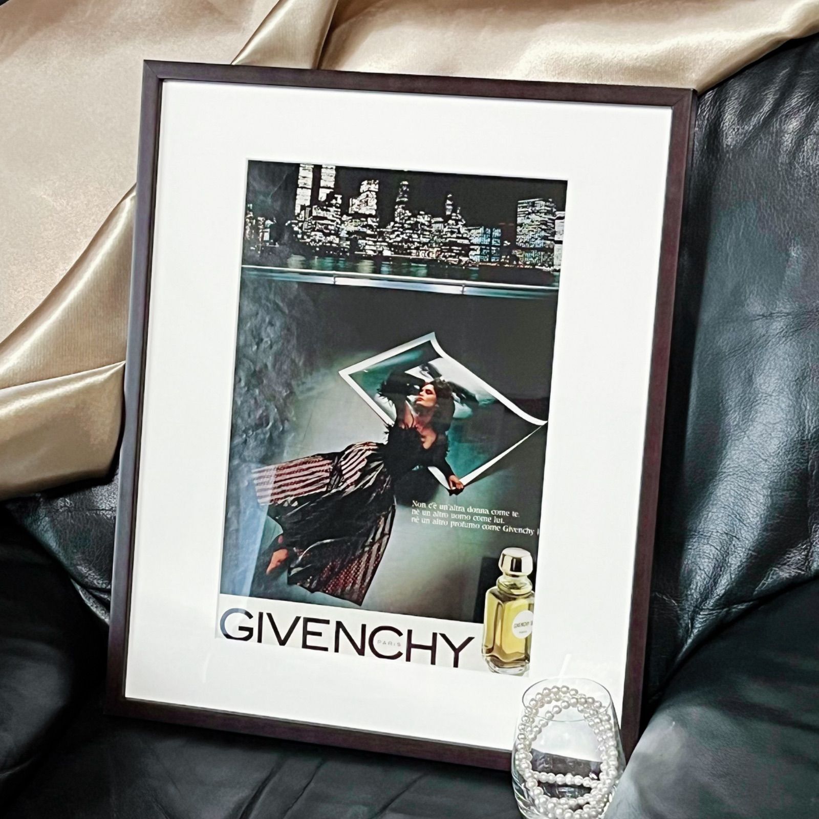 GIVENCHY 最終価格 1983 広告＞Givenchy ジバンシィ 香水 アドバタイジング ポスター