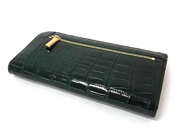 □極上□本物□ JRA公認□新品同様□ HALEINE アレンヌ クロコダイル L  