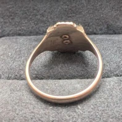 Herff Jones製 1960年 10K イエローゴールド カレッジリング