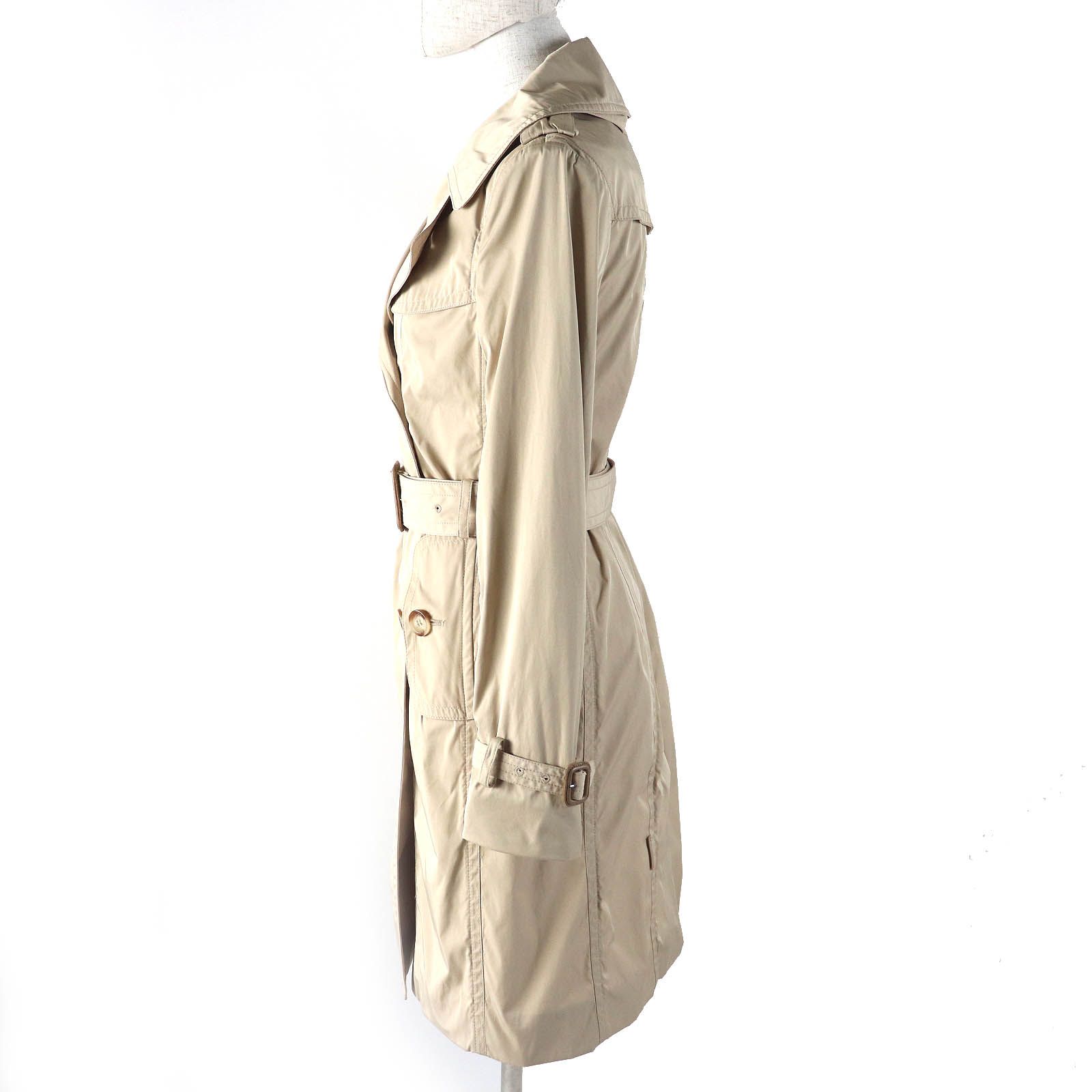 美品△MONCLER モンクレール GOBIE ロゴタグ ロゴボタン ベルト