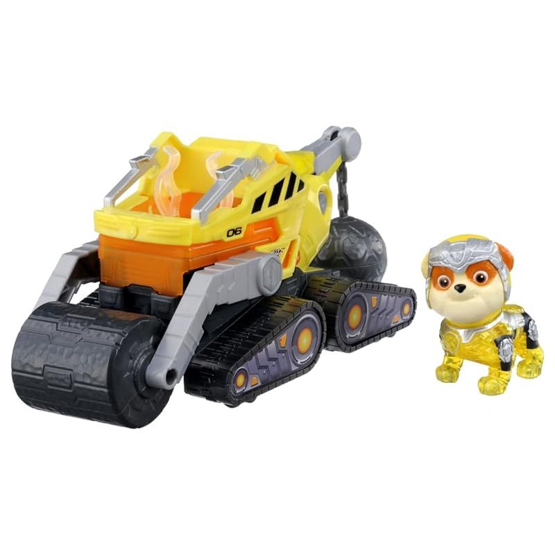 タカラトミー(TAKARA TOMY) パウ･パトロール ザ･マイティ･ムービー ベーシックビークル ラブル マイティブルドーザー